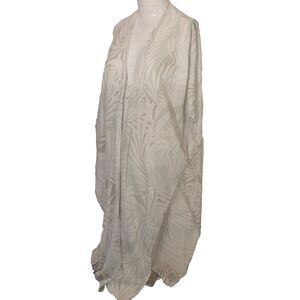 Cynthia Rowley One Size Cardigan open front lightweight sheer slit